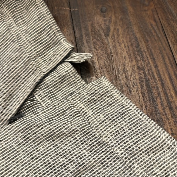 Eileen Fisher skirt. Black & white pin stripe. Size Small - Picture 5 of 5